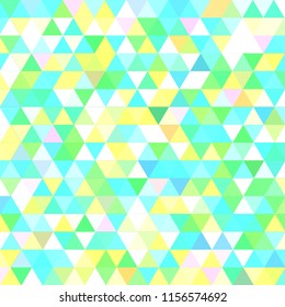 Amazing abstract background multicolored simple seamless triangle.