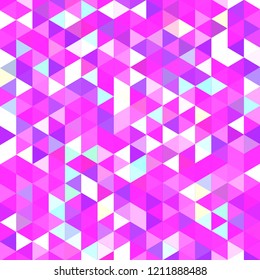 Amazing abstract background multicolored simple seamless triangle.
