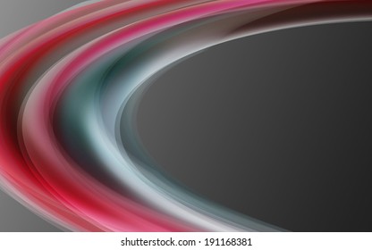 amazing abstract motion multicolored waves background rectangular wallpaper vector illustration eps 10