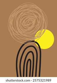 Amazing abstract poster background for design and creative
