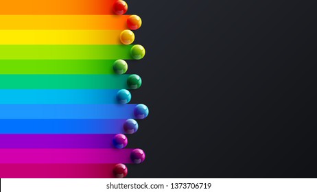 Amazing abstract vector 3D colorful balls illustration template for poster, flyer, magazine, journal, brochure, book cover. Corporate web site landing page minimal background and banner design layout.
