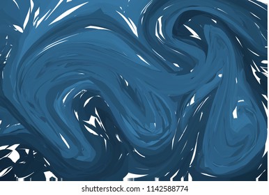 Amazing acrylic texture. Abstract unique handmade background. Vector illustration.