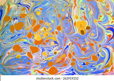 amazing artwork ebru texture, exotic abstract background 