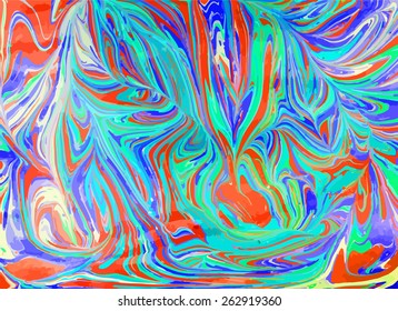 amazing artwork ebru texture, exotic abstract background 