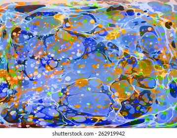 amazing artwork ebru texture, exotic abstract background 