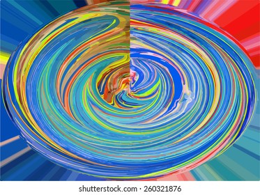 amazing artwork texture, drawing on the water abstract background 