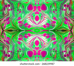 amazing artwork texture ebru,  colorful marble abstract background