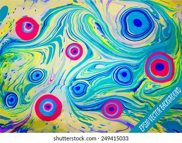 amazing artwork texture ebru,  drawing on the water abstract background