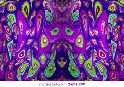 amazing artwork texture ebru,  drawing on the water abstract background