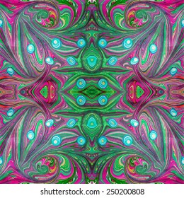 amazing artwork texture ebru,  drawing on the water abstract background