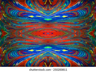 amazing artwork texture ebru,  drawing on the water abstract background