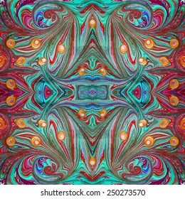 amazing artwork texture ebru,  drawing on the water abstract background