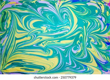 amazing artwork texture ebru,  drawing on the water abstract background
