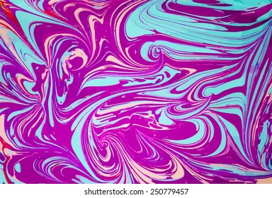 amazing artwork texture ebru,  drawing on the water abstract background