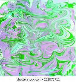 amazing artwork texture ebru,  drawing on the water abstract background, marble style