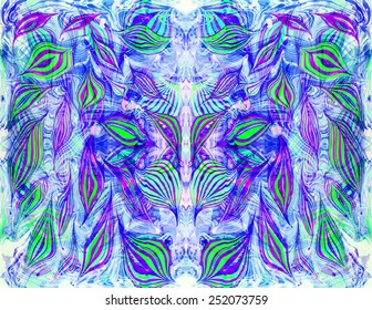 amazing artwork texture ebru,  drawing on the water abstract background, marble style