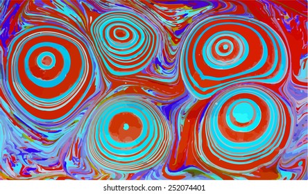 amazing artwork texture ebru,  drawing on the water abstract background, marble style