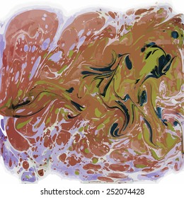 amazing artwork texture ebru,  drawing on the water abstract background, marble style