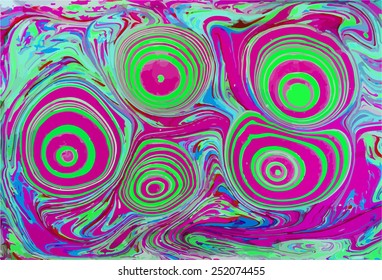 amazing artwork texture ebru,  drawing on the water abstract background, marble style