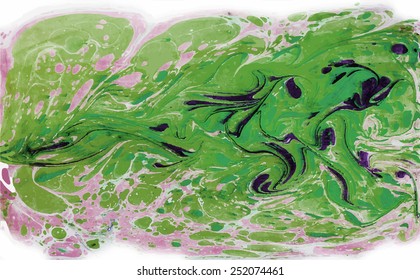 amazing artwork texture ebru,  drawing on the water abstract background, marble style