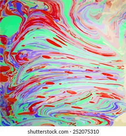 amazing artwork texture ebru,  drawing on the water abstract background