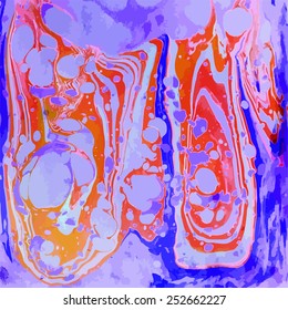 amazing artwork texture ebru,  drawing on the water abstract background