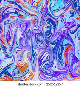 amazing artwork texture ebru,  drawing on the water abstract background