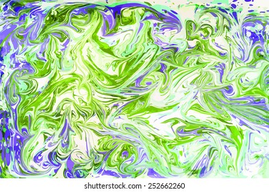 amazing artwork texture ebru,  drawing on the water abstract background