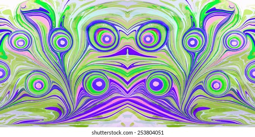 amazing artwork texture ebru,  drawing on the water abstract background