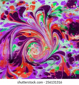 amazing artwork texture ebru,  drawing on the water abstract background