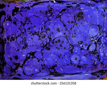 amazing artwork texture ebru,  drawing on the water abstract background