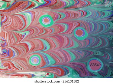 amazing artwork texture ebru,  drawing on the water abstract background