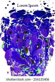 amazing artwork texture ebru,  drawing on the water abstract background