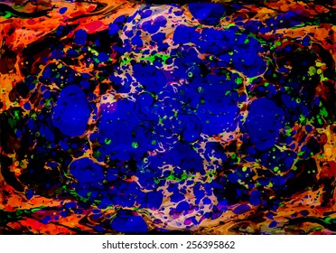 amazing artwork texture ebru,  drawing on the water abstract background