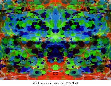amazing artwork texture ebru,  drawing on the water abstract background