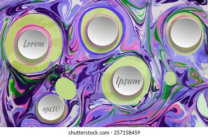 amazing artwork texture ebru,  drawing on the water abstract background