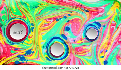 amazing artwork texture ebru,  drawing on the water abstract background