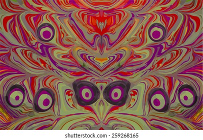 amazing artwork texture ebru,  drawing on the water abstract background