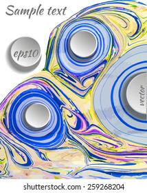 amazing artwork texture ebru,  drawing on the water abstract background
