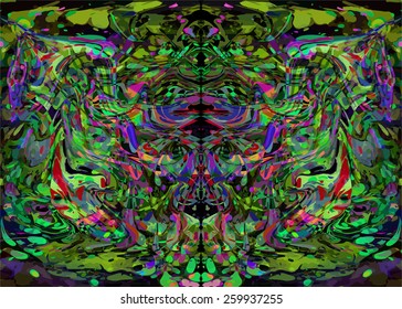 amazing artwork texture ebru,  drawing on the water abstract background