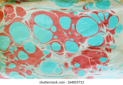 amazing artwork texture ebru,  drawing on the water abstract background