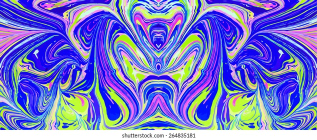 amazing artwork texture ebru,  drawing on the water abstract background