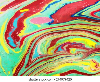 amazing artwork texture ebru,  drawing on the water abstract background
