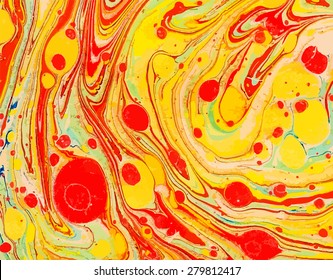 amazing artwork texture ebru,  drawing on the water abstract background