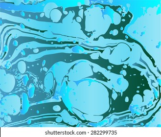 amazing artwork texture ebru,  drawing on the water abstract background