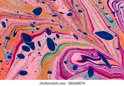 amazing artwork texture ebru,  drawing on the water abstract background