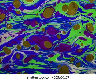 amazing artwork texture ebru,  drawing on the water abstract background