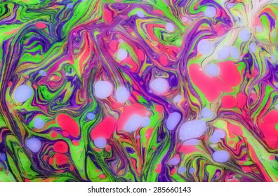 amazing artwork texture ebru,  drawing on the water abstract background
