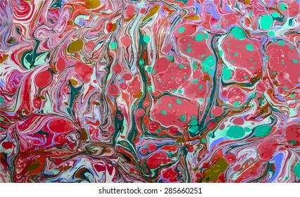 amazing artwork texture ebru,  drawing on the water abstract background
