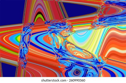 Amazing artwork texture. Unique artwork marble texture. Liquid marble pattern. Artwork marbled paper. Vector marbled illustration.Colorful watercolor marble texture.